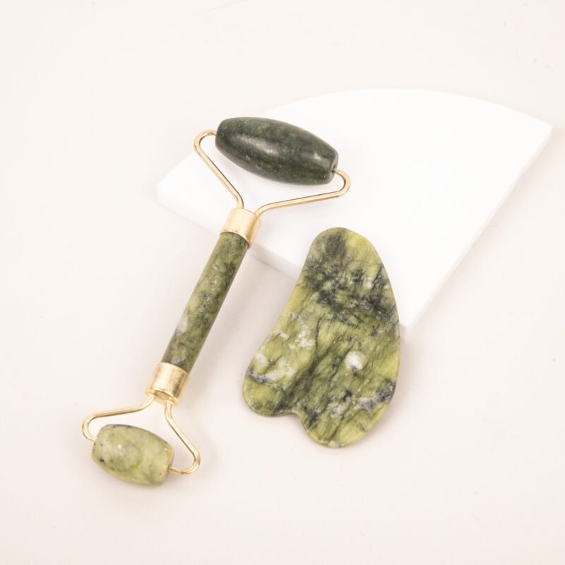 RODILLO + GUASHA DE JADE