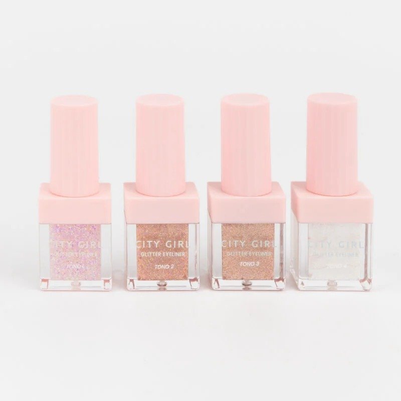 MINI DELINEADOR LIQUIDO CON GLITTER