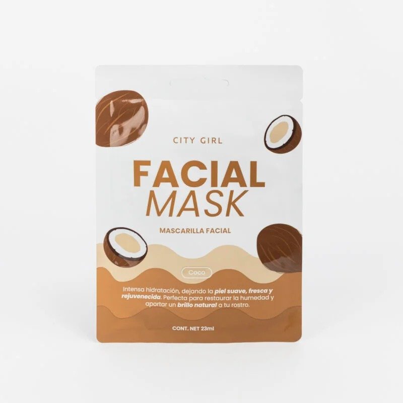 MASCARILLA FACIAL DE COCO