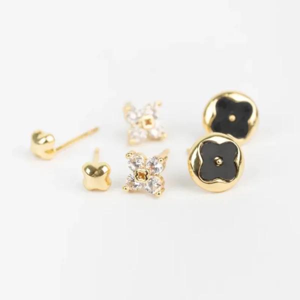 KIT DE 3 AROS BAÑADO EN ORO - Image 2
