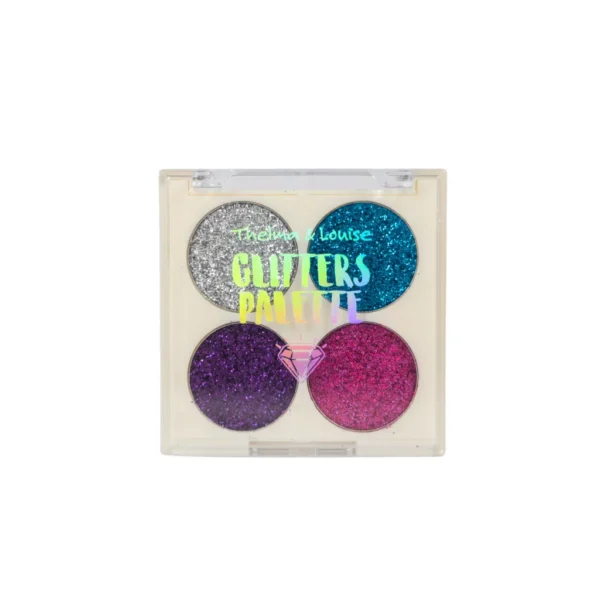 GLITTERS PALETTE 4 TONOS